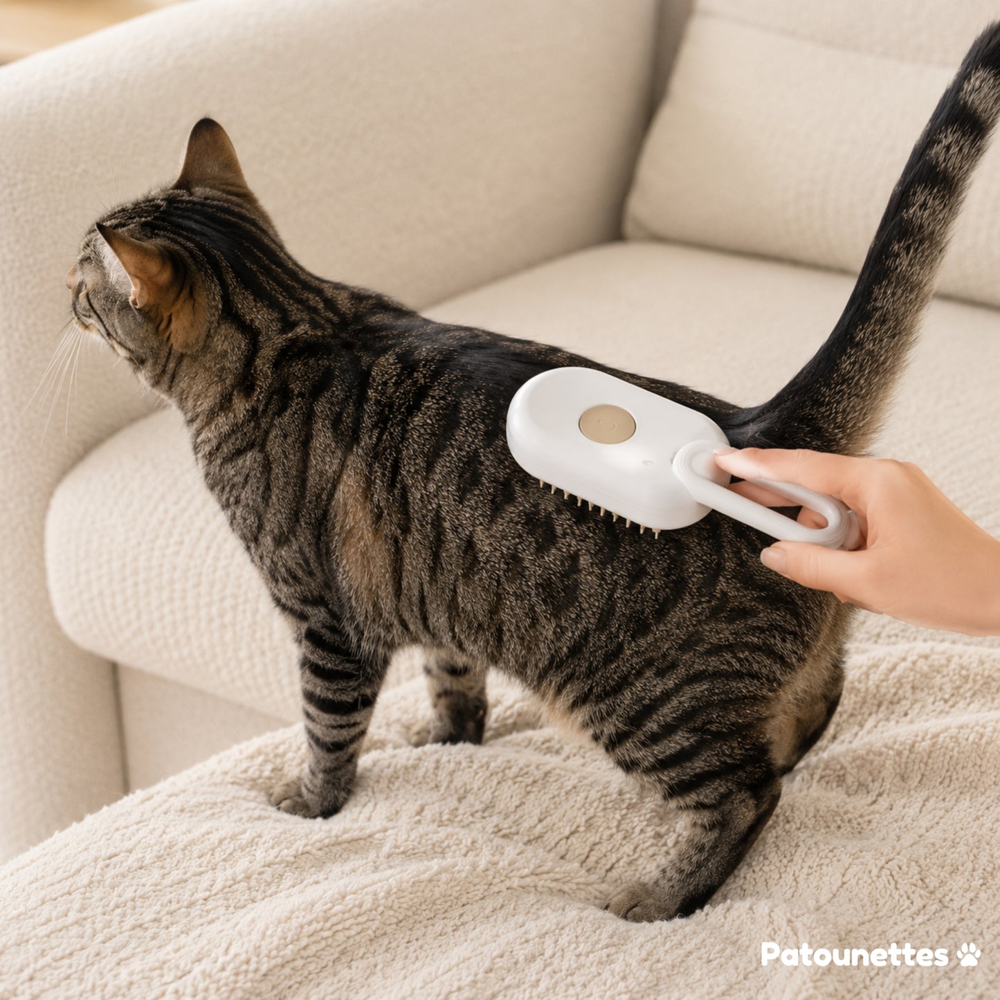 Cat hair brush from Patounettes