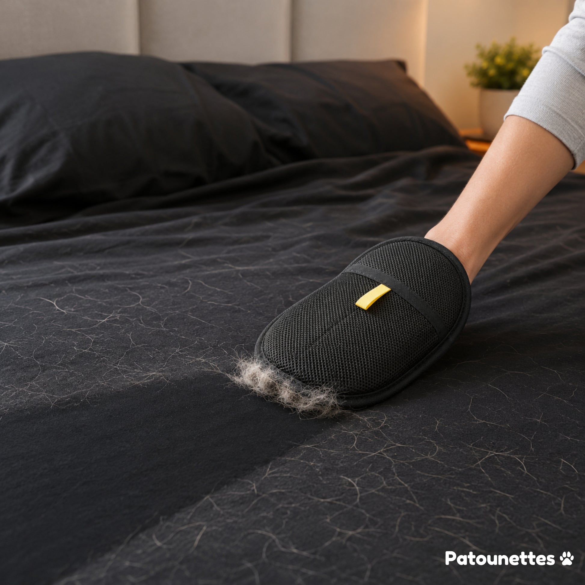 How to remove all pet hair from your bed