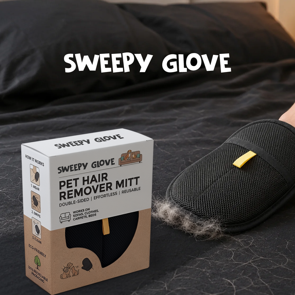 Pet hair removal glove by patounettes