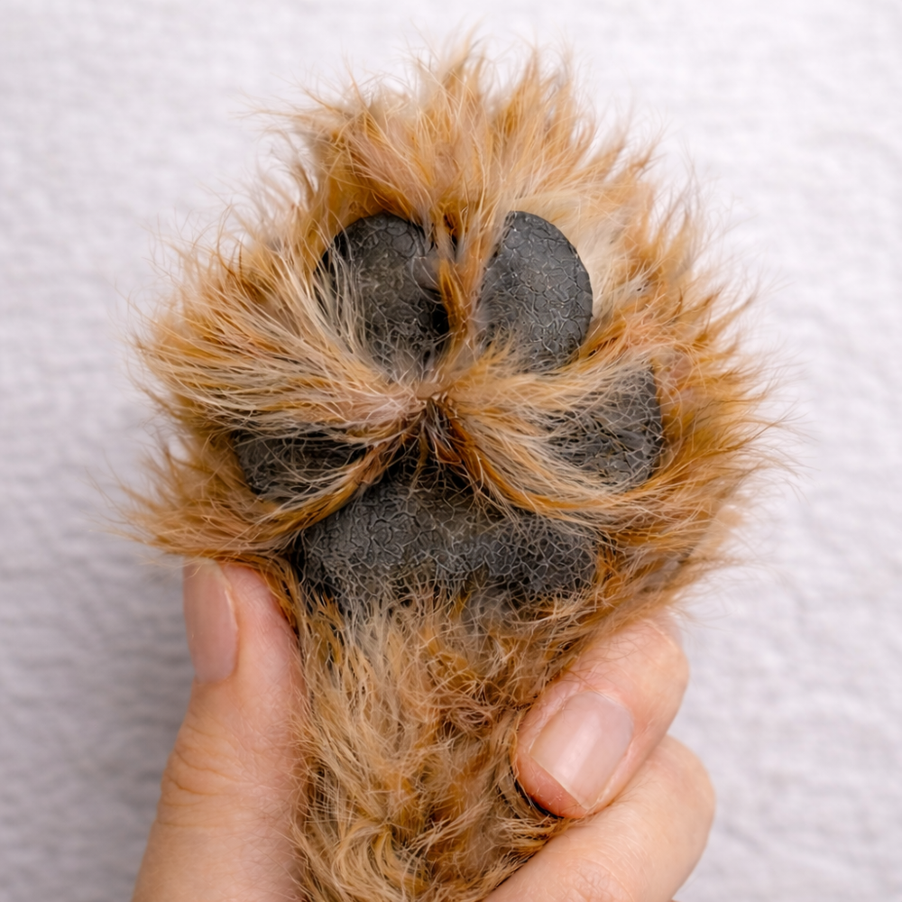 how-to-remove-hair-between-dog-paw pads